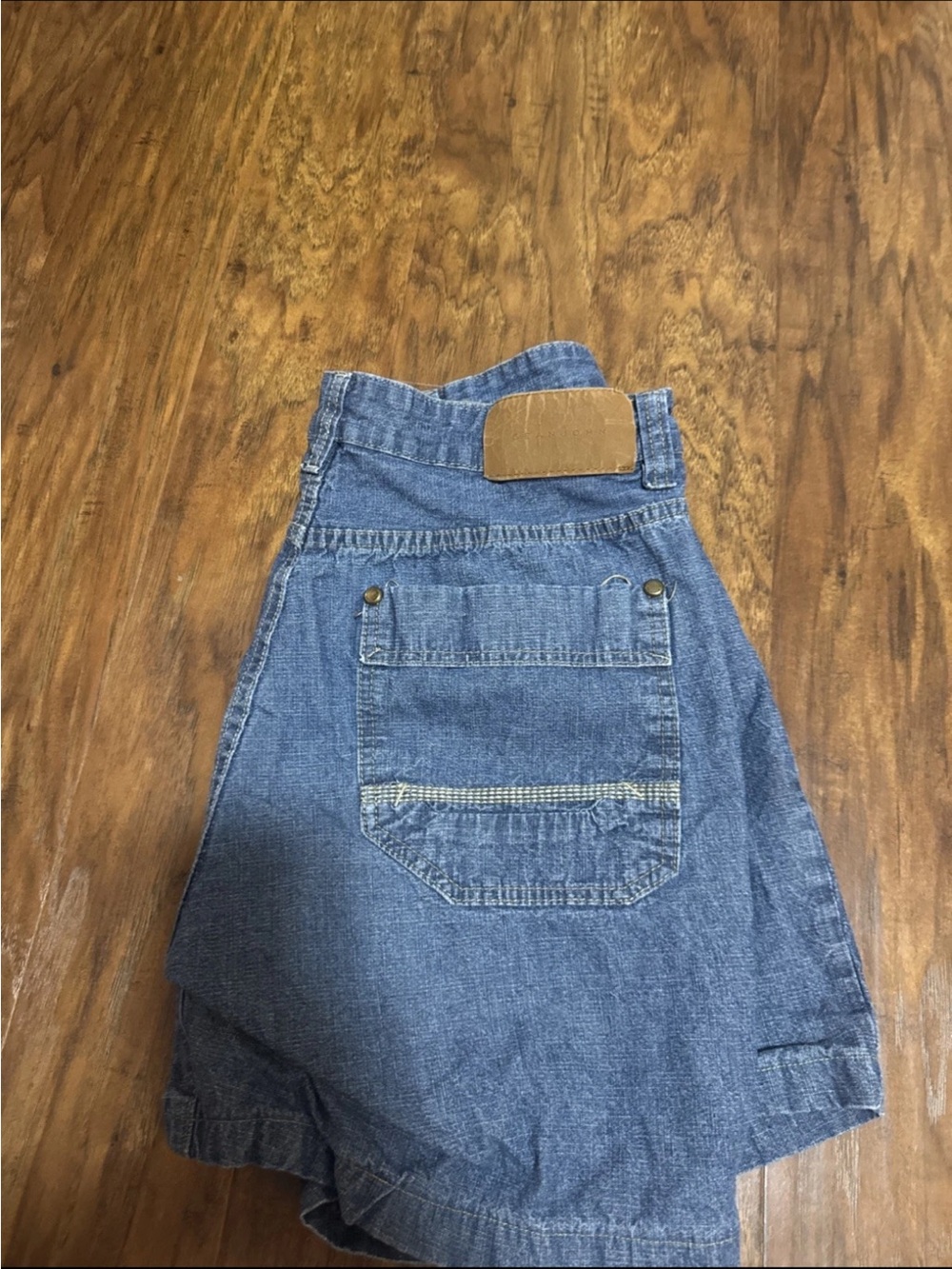 Vintage Sean John Men's Blue Denim Shorts